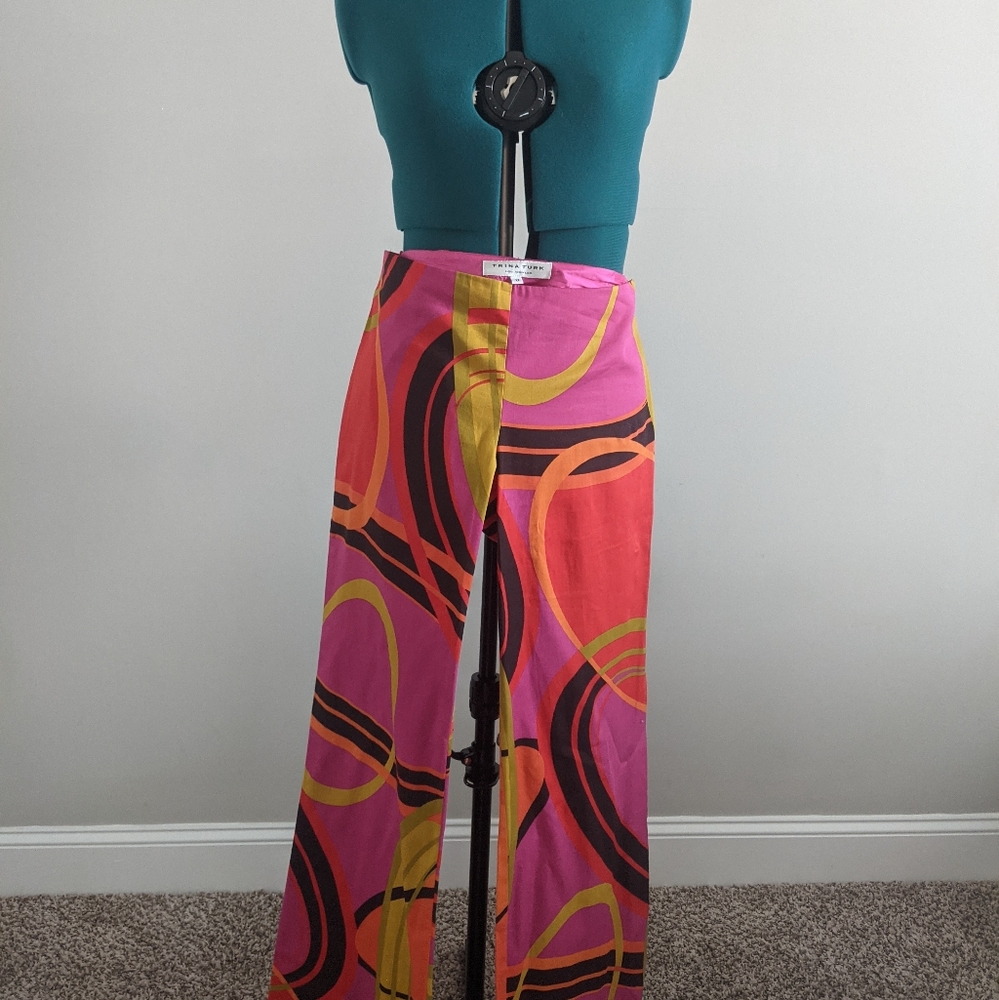 Vintage 70s print pants
